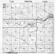 Trenton Township, Newburg, Myra, Keowns,  Milwaukee River, Washington County 1930c